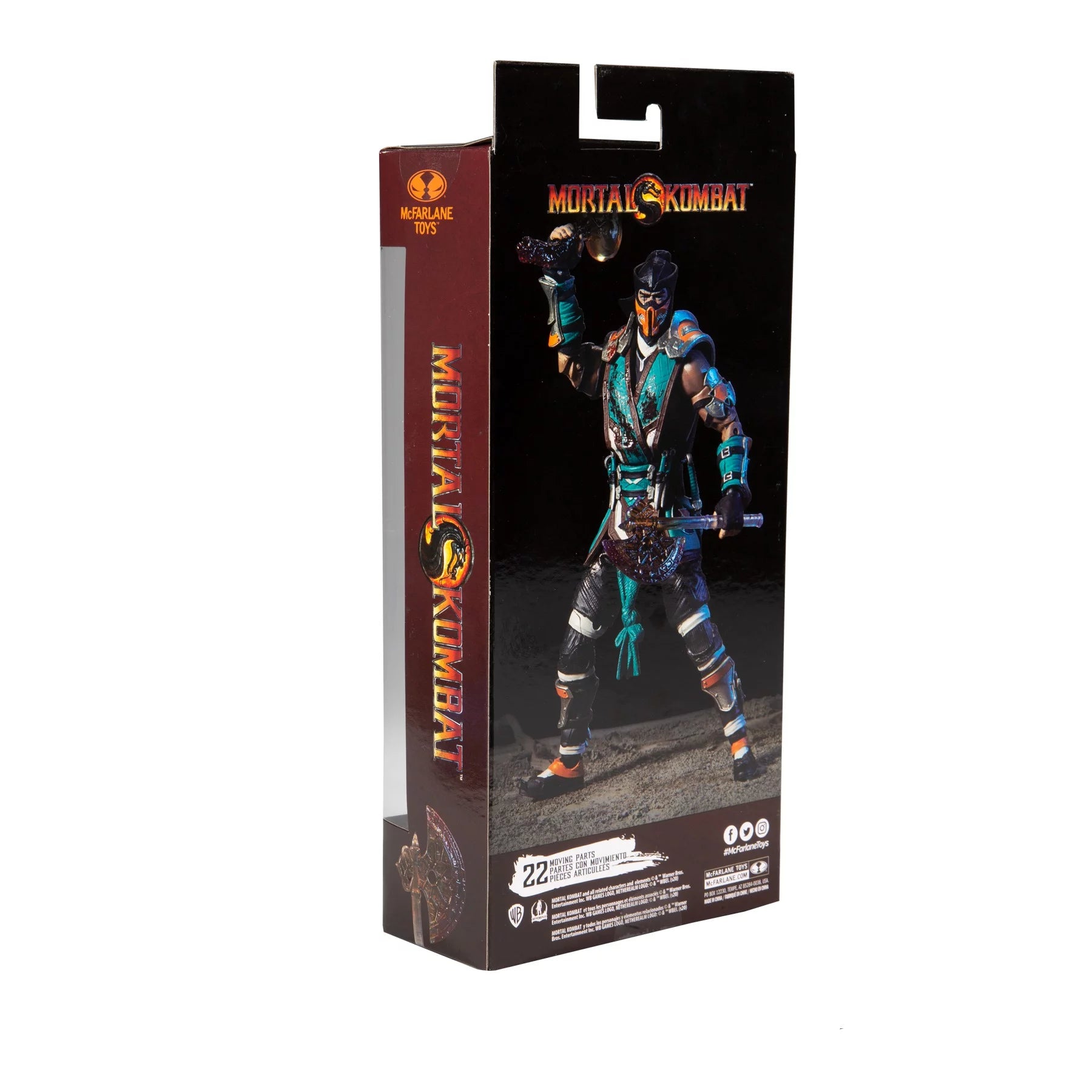 Mortal Kombat 4 Sub Zero Bloody Action Figure 7" Q160