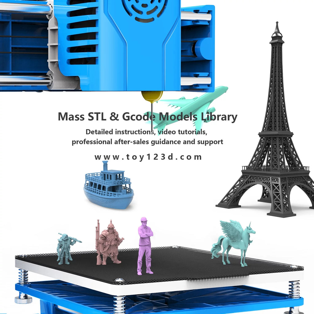 Easythreed K9 Mini 3D Printer for Kids and Beginners, 100x100x100mm A677
