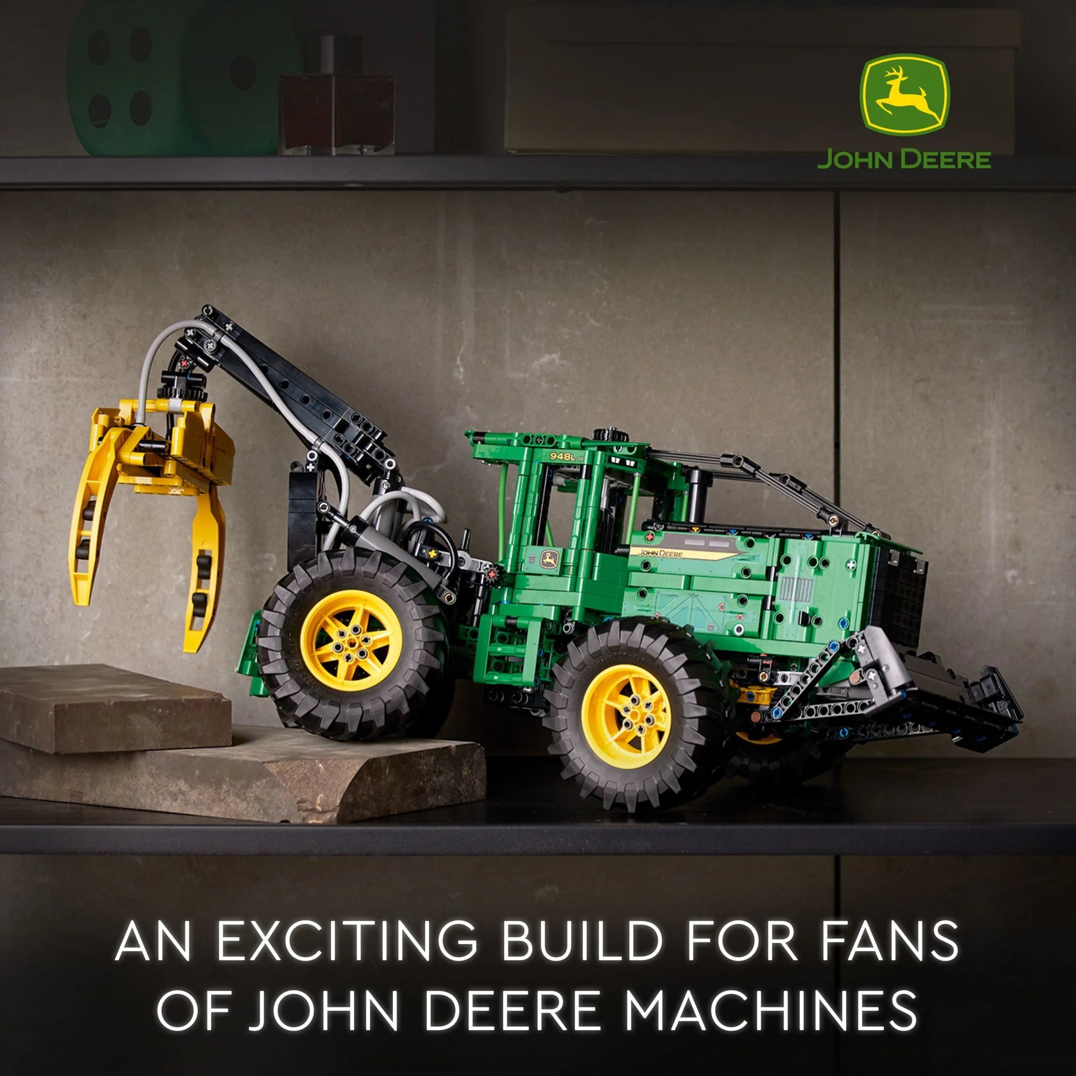 LEGO Technic John Deere 948L-II Skidder 42157 Building Kit for Kids Ages 11+ Y307079