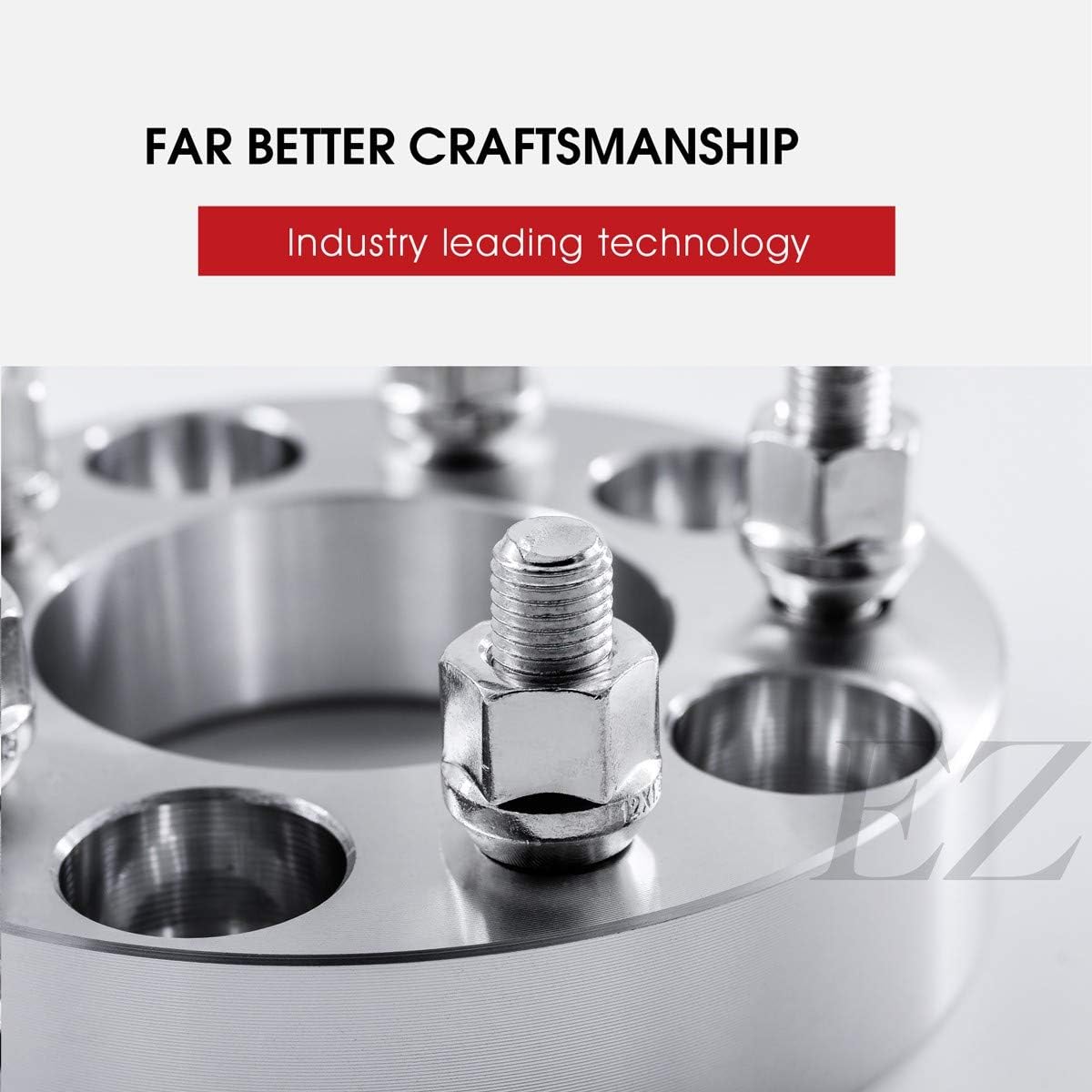 EZAccessory 2 Billet Wheel Adapters 5x112 to 5x114.3 1 Inch L22211