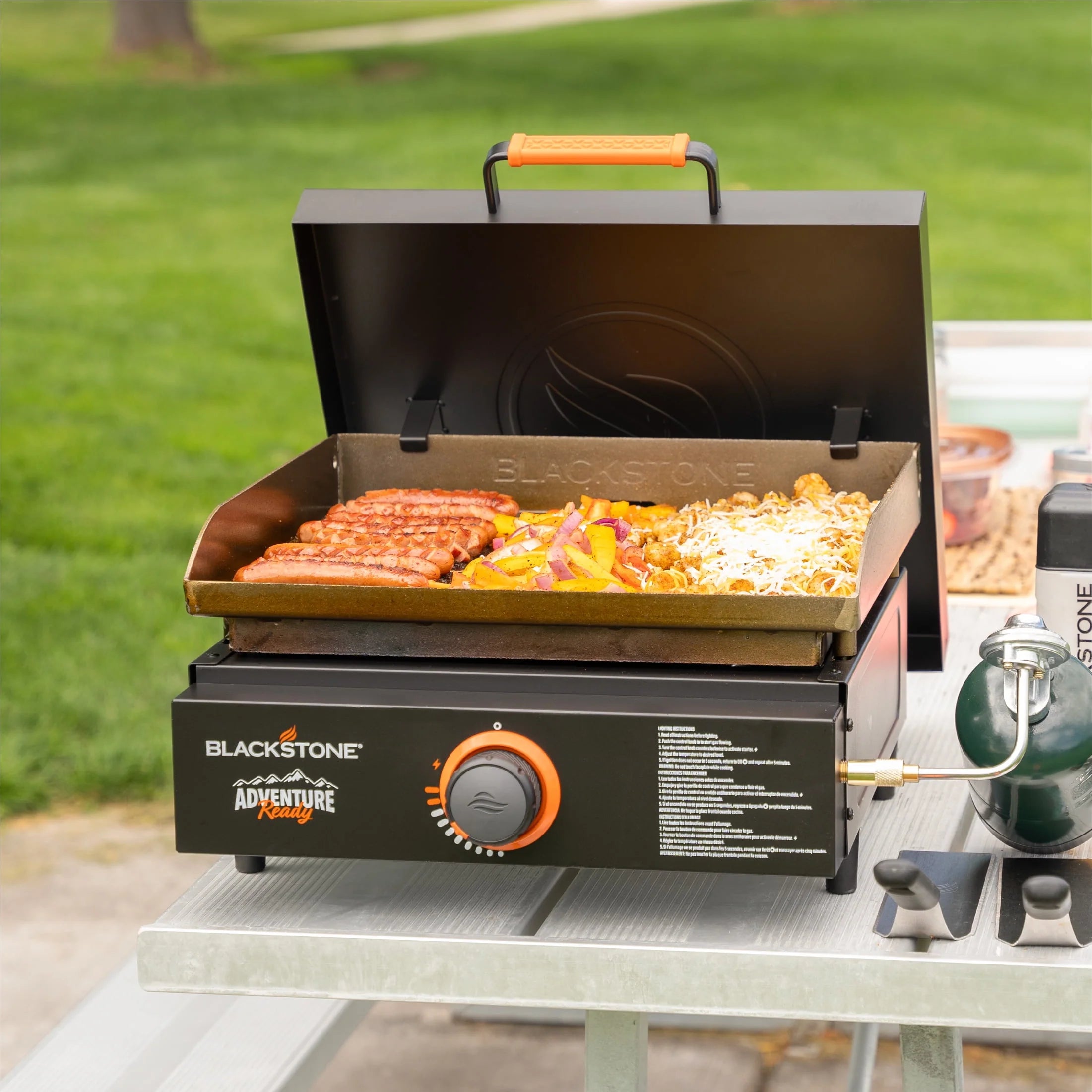 Blackstone Adventure Ready 17" Propane Griddle with Hard Cover M7580