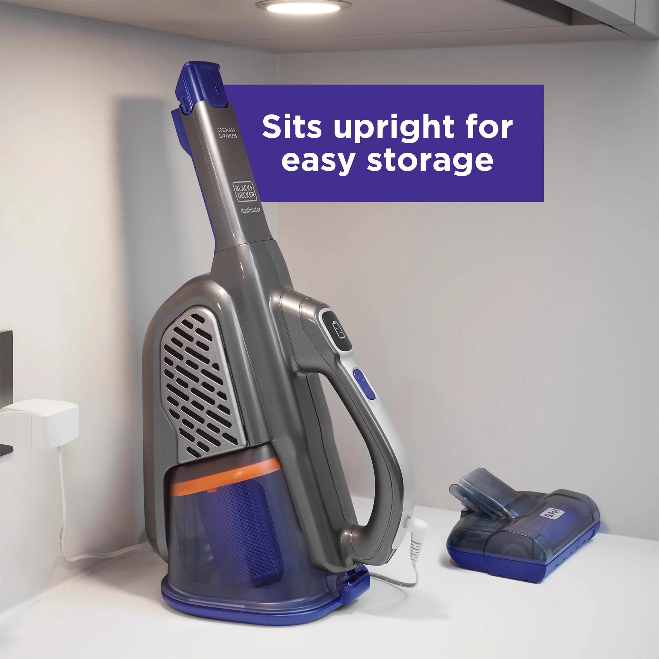 BLACK+DECKER dustbuster AdvancedClean+ Pet Handheld Vacuum W7146