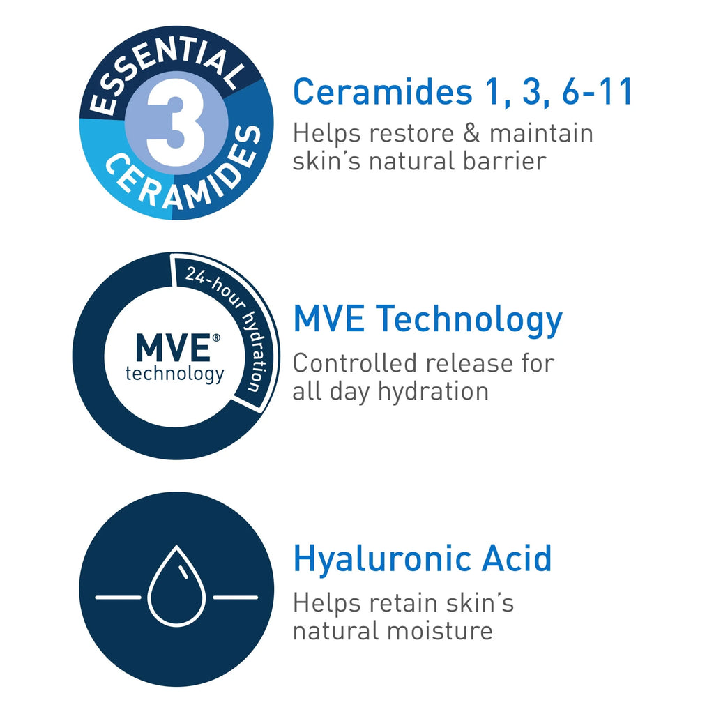 CeraVe Moisturizing Cream for Face and Body, 16 oz. A368