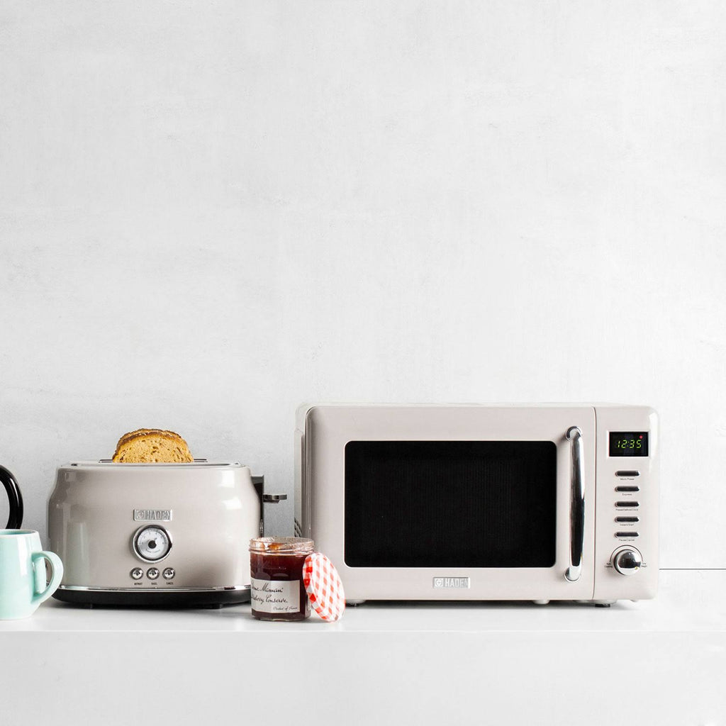 Haden Modern 0.7 Cu Ft Microwave in Putty Beige T1959