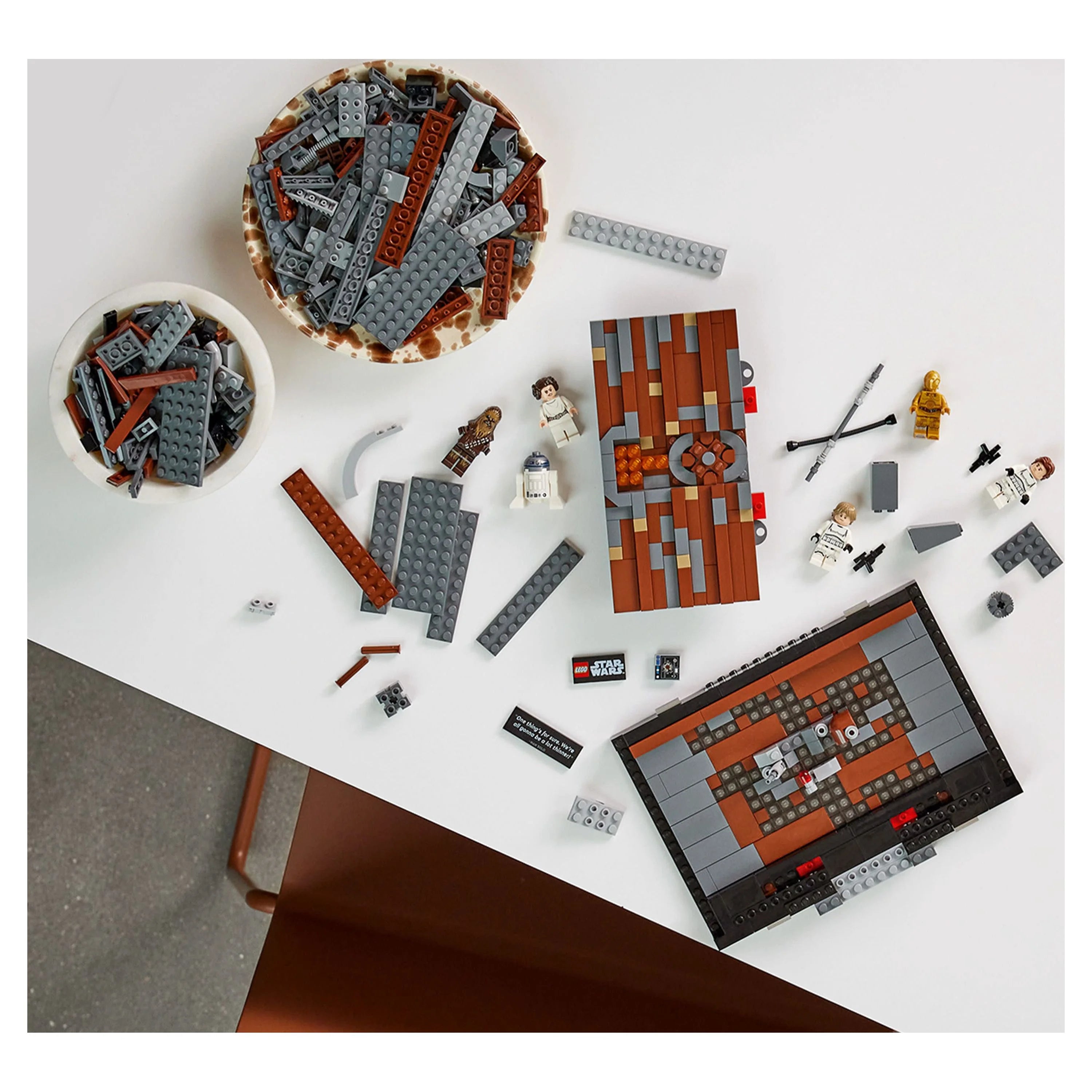 LEGO Star Wars Death Star Trash Compactor Diorama 75339 Building Set with 6 Figures V4037