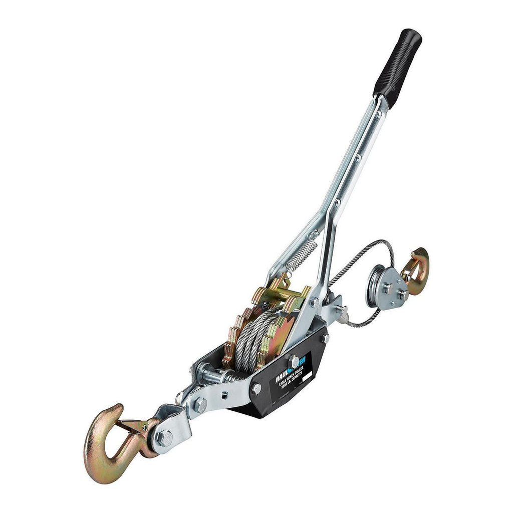 HAUL-MASTER 2000 lb. 10 ft. Cable Winch Puller J47230