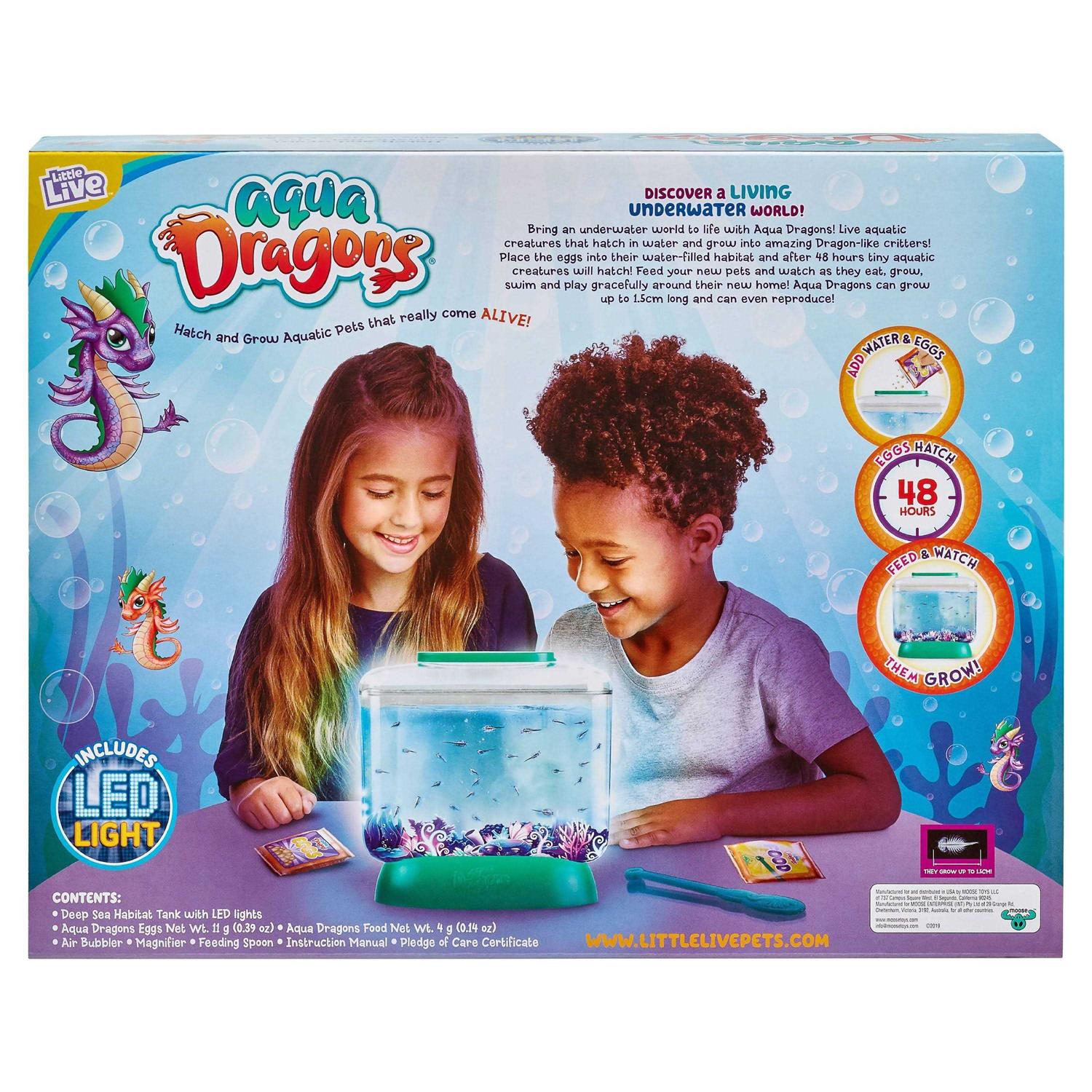 Aqua Dragons Deep Sea Habitat LED Tank Hatch and Grow Aquatic Pets D514