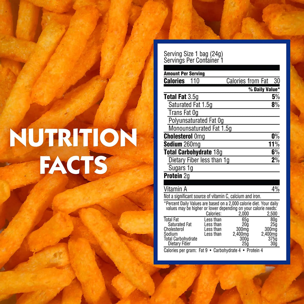 Andy Capp's Hot Fries, 0.85 oz, 72 Pack I148659