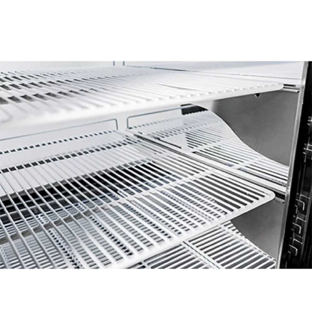 18 Cu Ft 48 in Deli Display Case Commercial Refrigerator with Curved Glass L6062