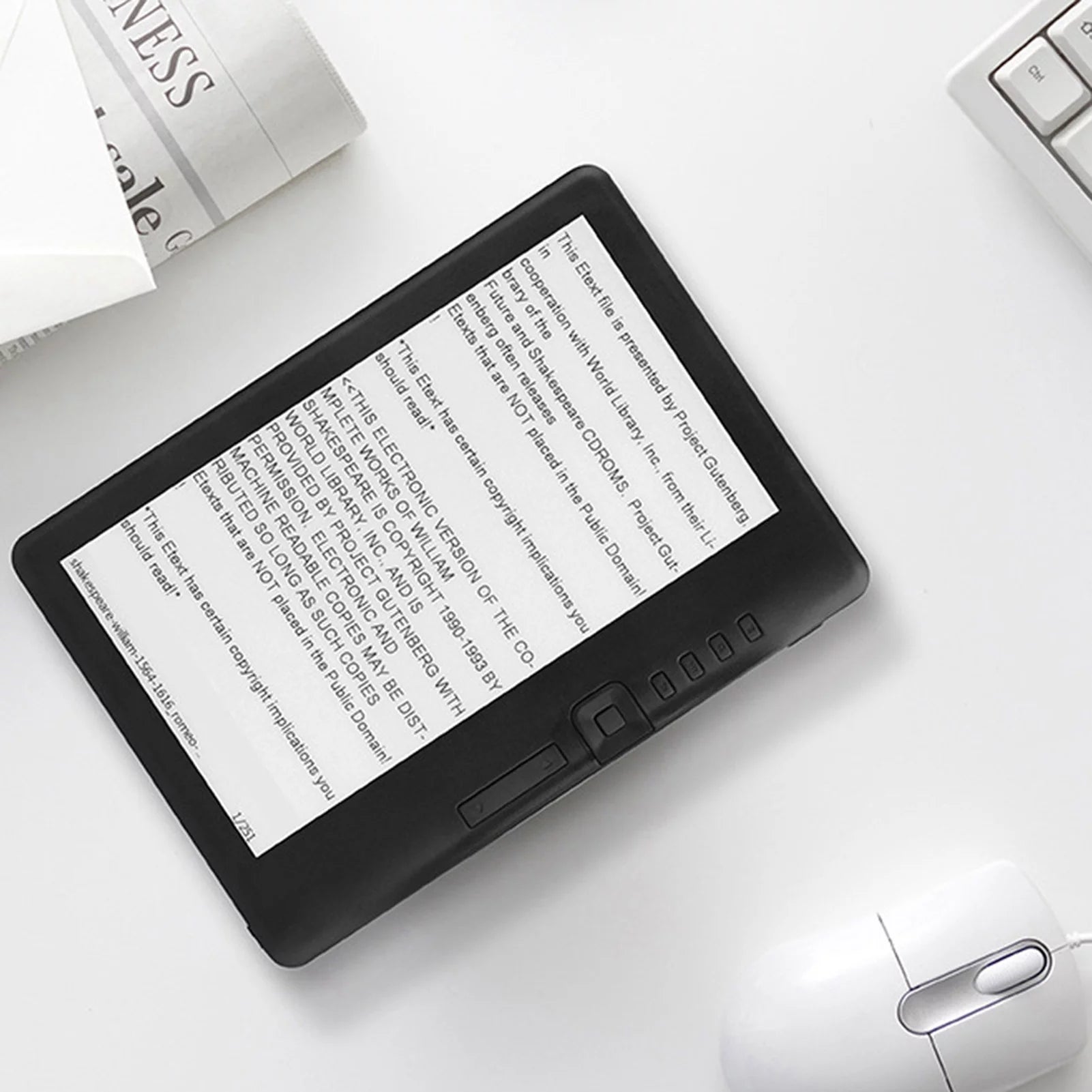 7 Inch E Reader Tablet, Waterproof Ebook Reader with Colorful Screen Y695