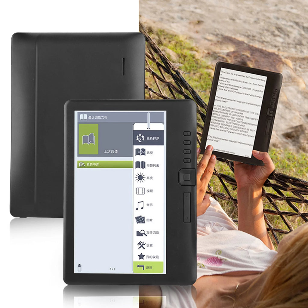 7 Inch E Reader Tablet, Waterproof Ebook Reader with Colorful Screen Y695