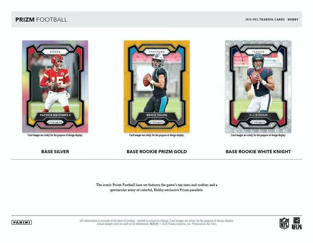2023 Panini Prizm Football Hobby Box X948