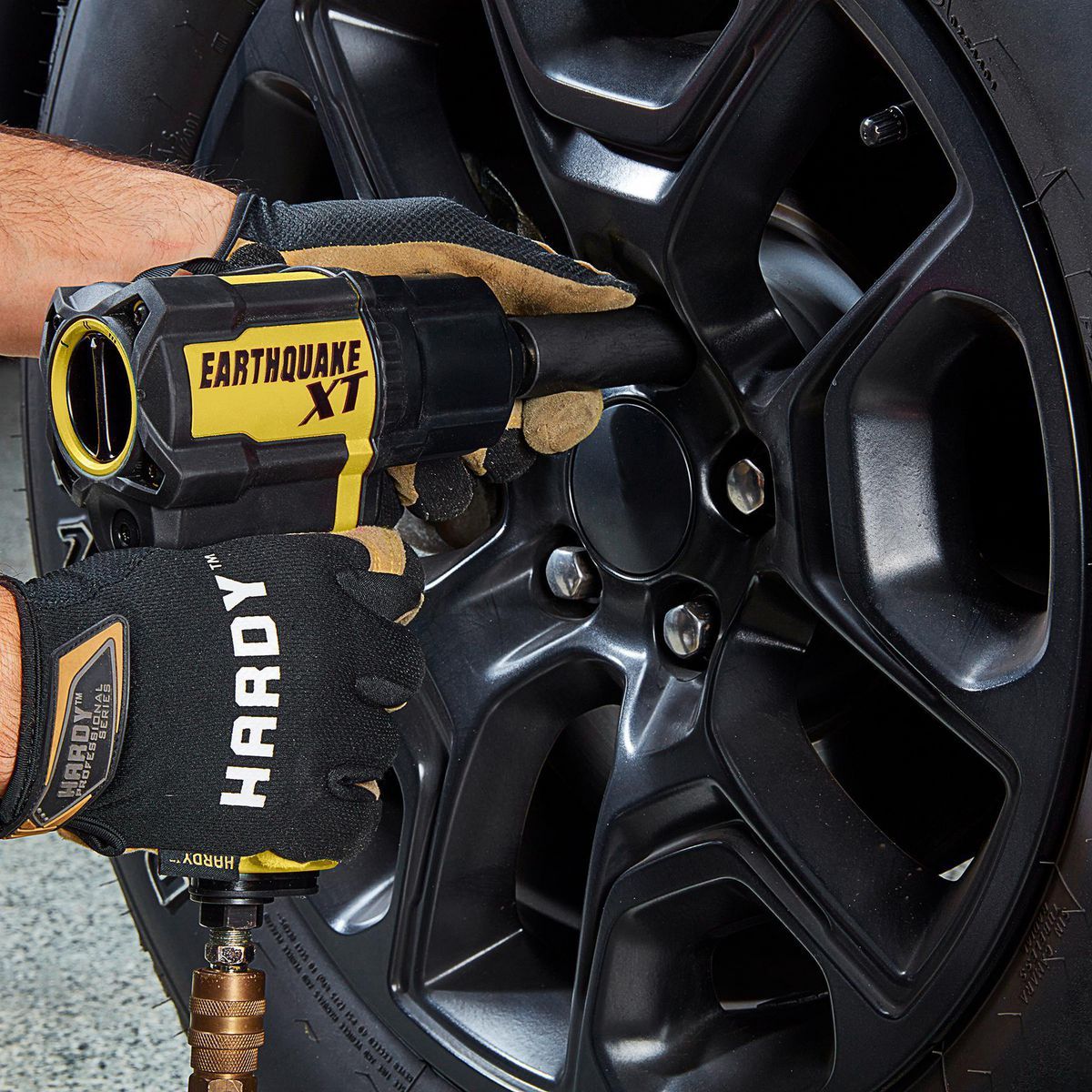EARTHQUAKE XT 1/2 in. Composite Air Impact Wrench, Twin Hammer, 1200 ft-lbs E2479