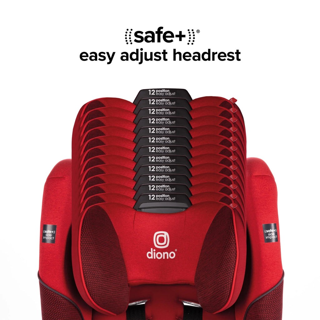 Diono Radian 3QXT SafePlus All-in-One Convertible Car Seat, Red B871