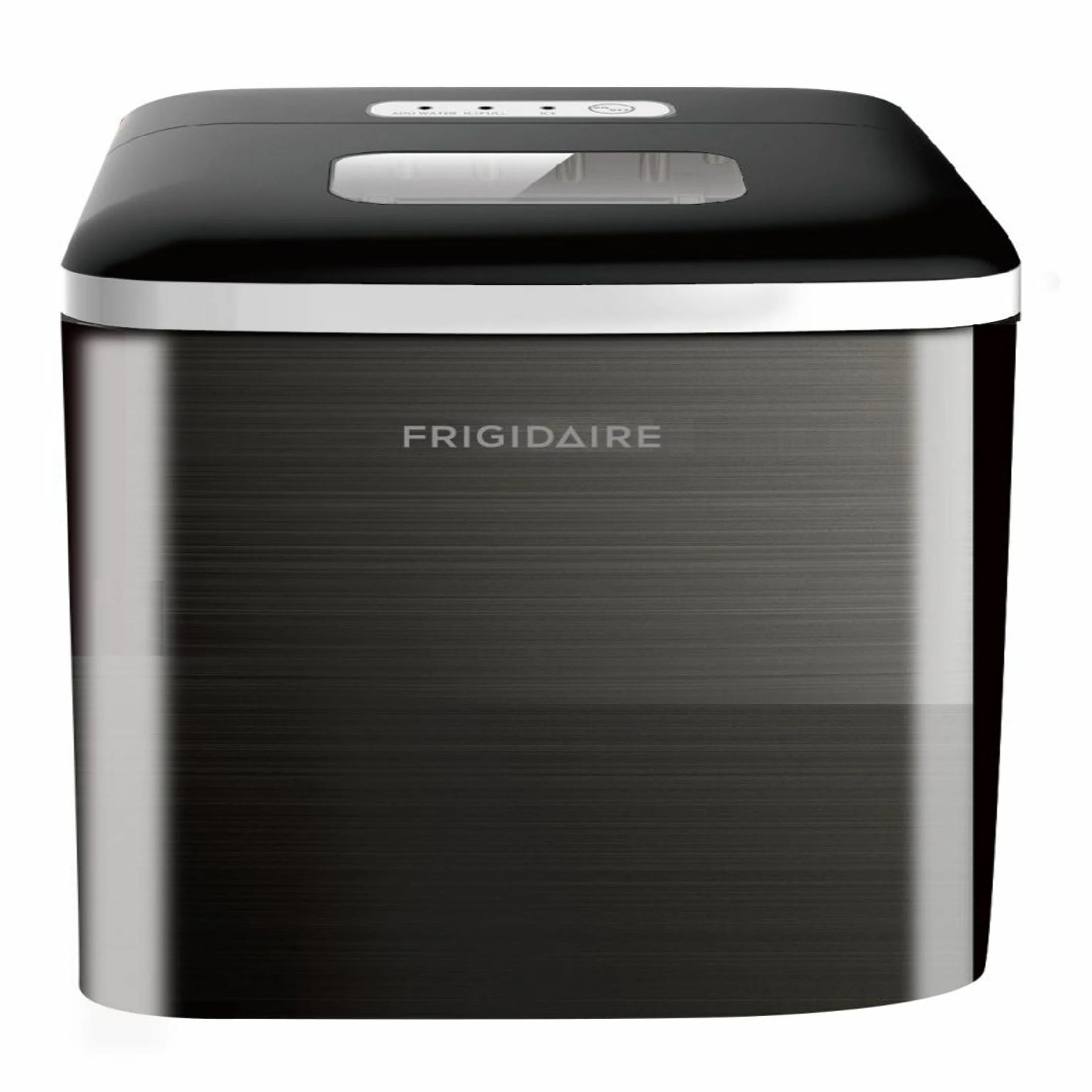 Frigidaire 26 lb. Countertop Ice Maker (Ice Nuggets) EFIC117-SS, Black Stainless Steel