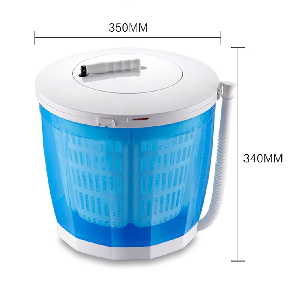 Oukaning Portable Compact Handle Dryer Mini Spin Dryer E460324