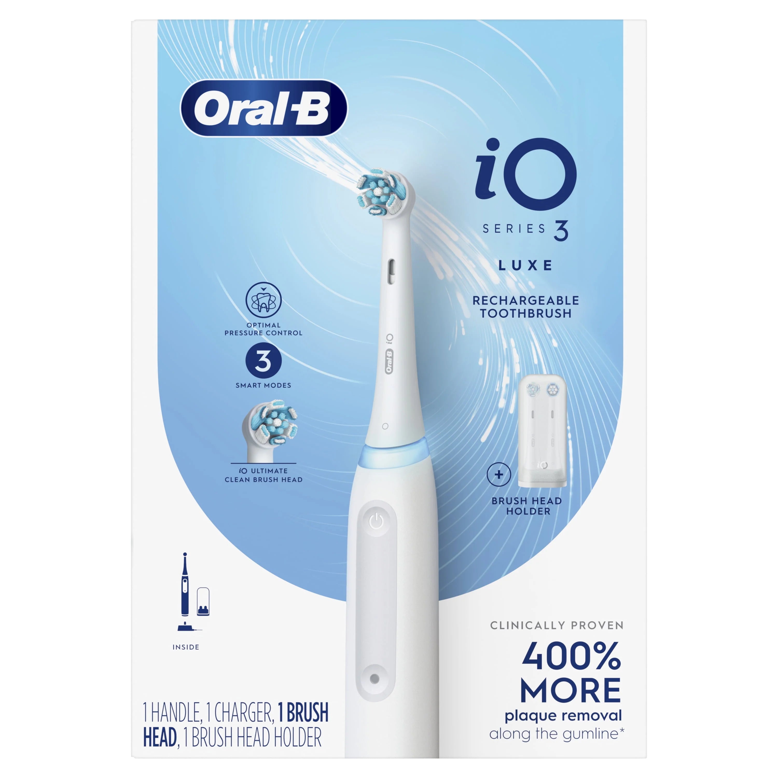 Oral-B iO3 Luxe Electric Toothbrush with Charger N4627