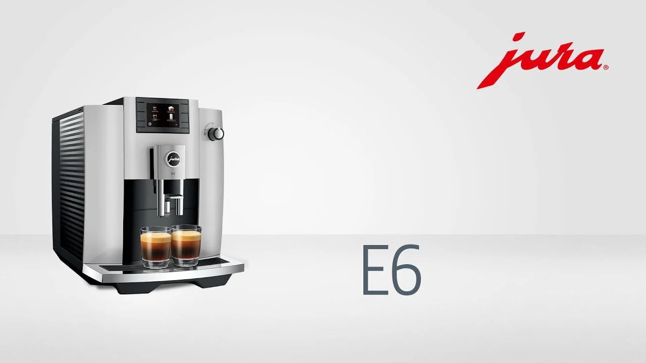 Jura 15559 E6 Automatic Espresso Machine, Piano White T131