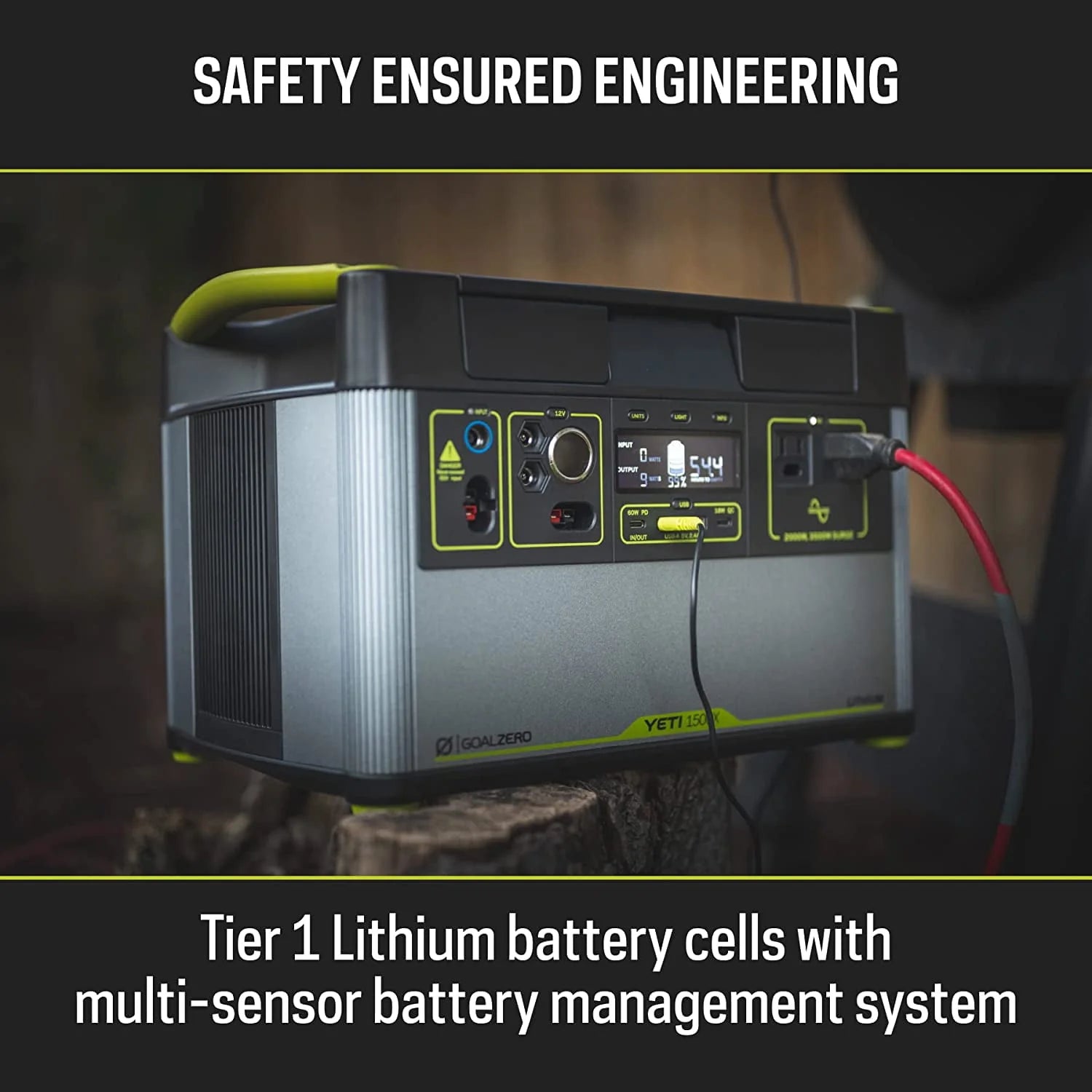 Goal Zero Yeti 1500X Portable Power Station 1516Wh Lithium Generator U645