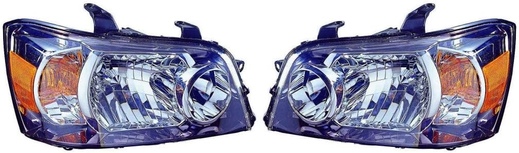 For Toyota Highlander Headlight Assembly 2004 2005 2006 Pair Driver and Passenger Side For TO2502151 | 81170-48280