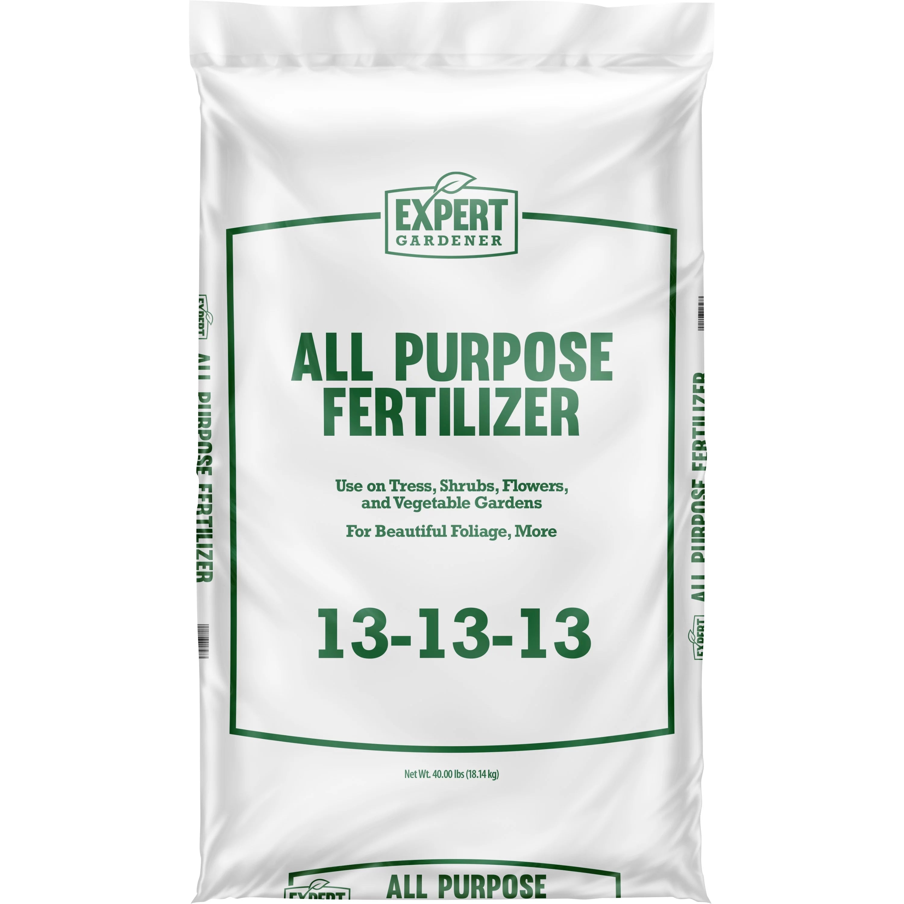 Expert Gardener All Purpose Plant Food Fertilizer 13-13-13 Formula; 40 lb.