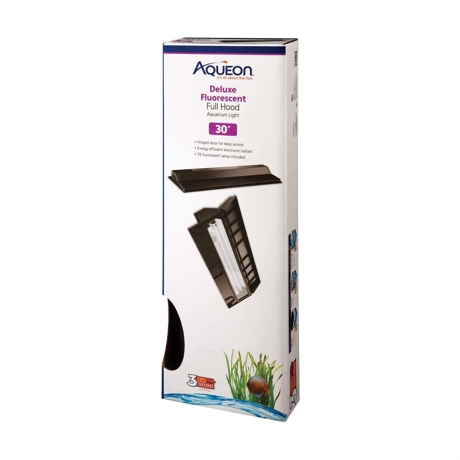 Aqueon Fluorescent Deluxe Full Aquarium Hood