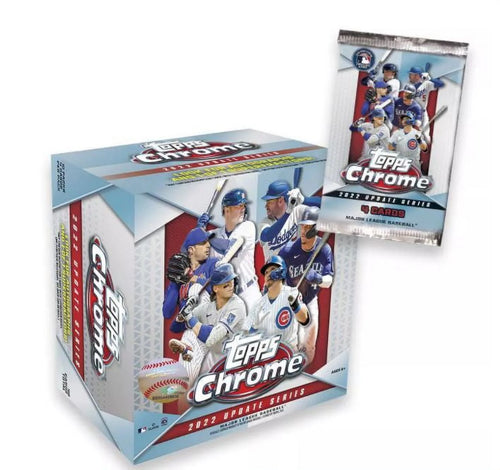 2022 Topps MLB Chrome Update Baseball Trading Card Mega Box J850