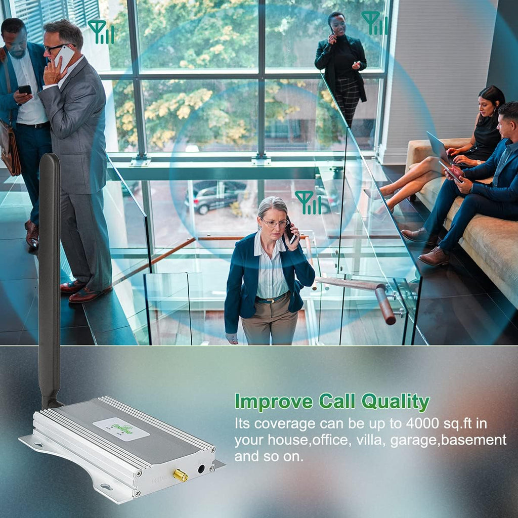 AT&T Cell Phone Signal Booster 5G 4G LTE for Home with Yagi Antennas N998