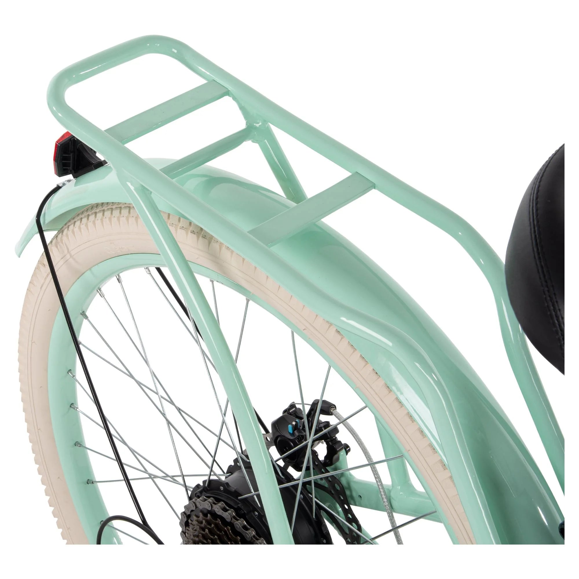 Huffy Nel Lusso 26-in 7-Spd Electric Cruiser Bike, Mint Green T5257