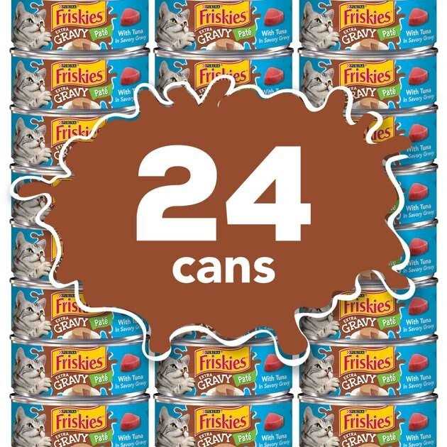 Purina Friskies Extra Gravy Pate Wet Cat Food T343175