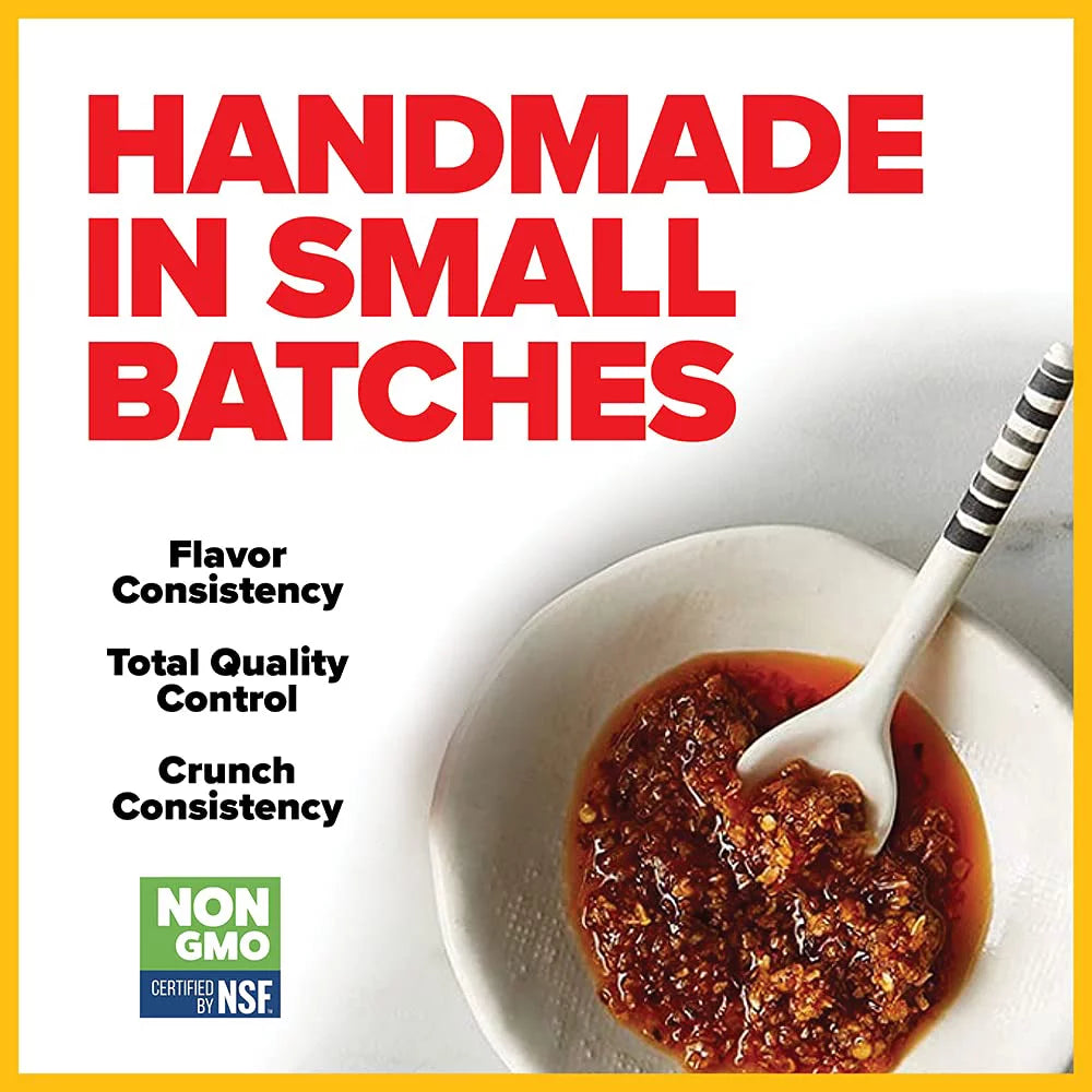 Chile Crunch All Natural Spicy Condiment, 1 Jar B68754