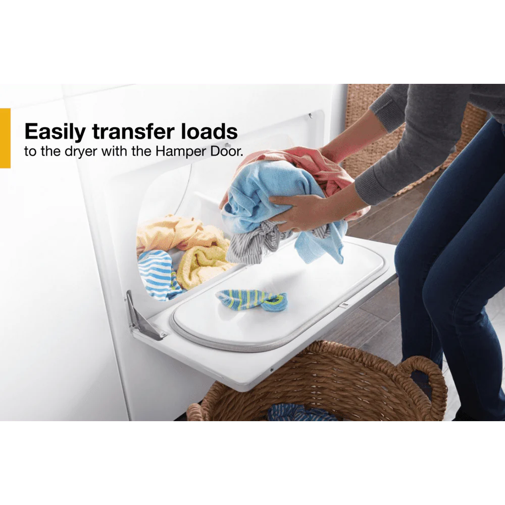 Whirlpool WGD4950HW 7.0 Cu Ft Top Load Gas Dryer, White M52318