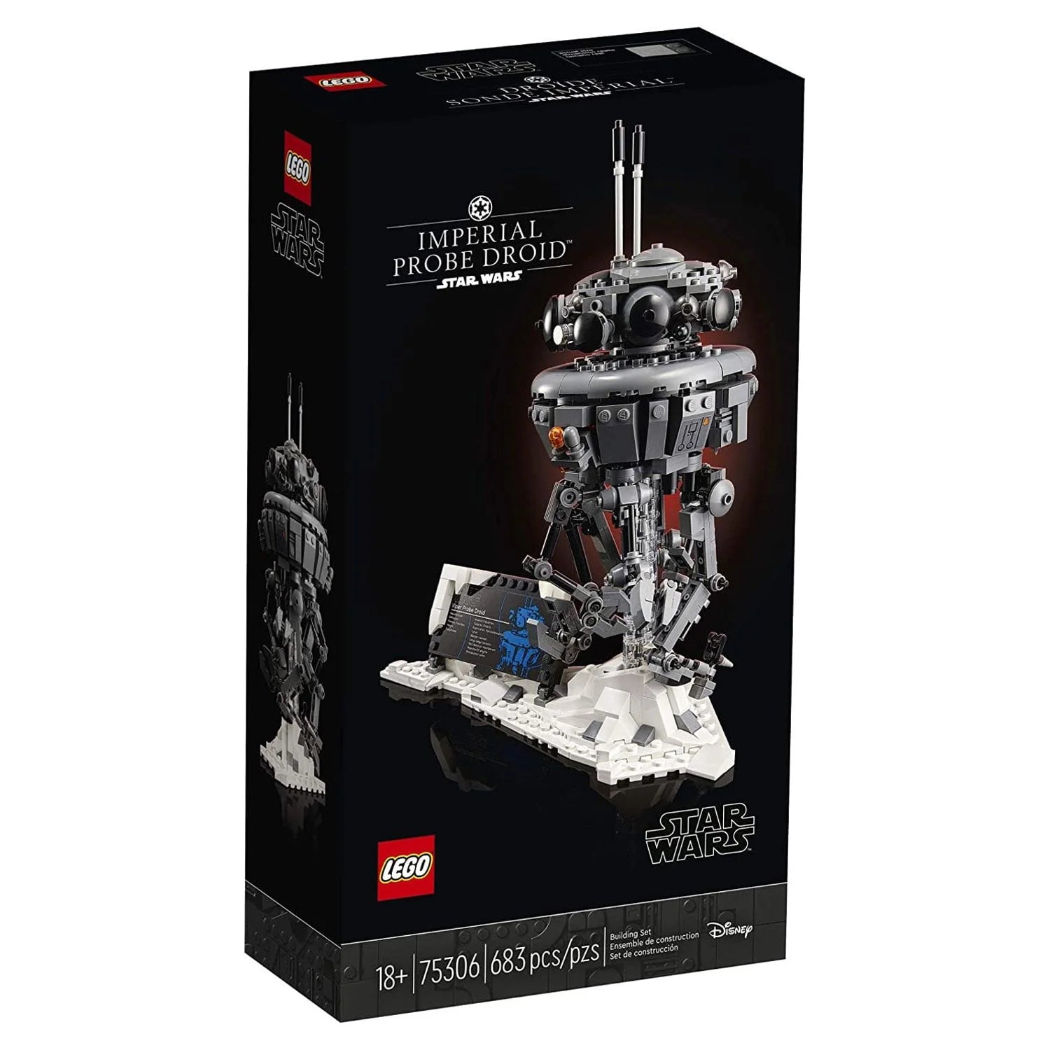 LEGO Star Wars Imperial Probe Droid 75306 Building Toy W25489