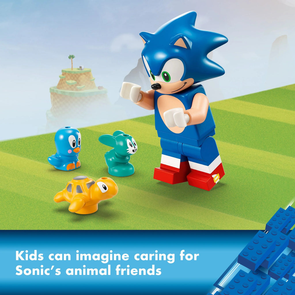 LEGO Sonic the Hedgehog Sonic vs. Dr. Eggman's Death Egg Robot 76993 Building Toy M52225