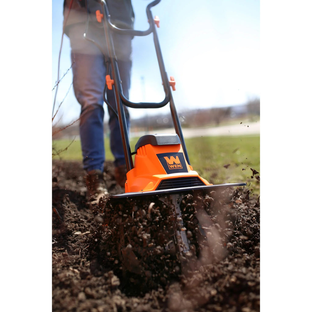 WEN 10-Amp 14-Inch Electric Tiller and Cultivator S798117