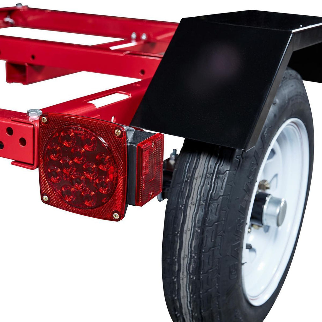 HAUL-MASTER 4 ft. Utility Trailer 1090 lb. Capacity X7074