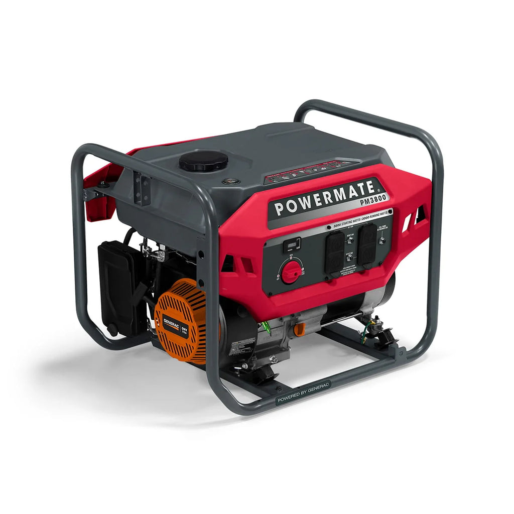 Powermate PM3800 3800 Watt Gas Powered Portable Generator with COSense E40164