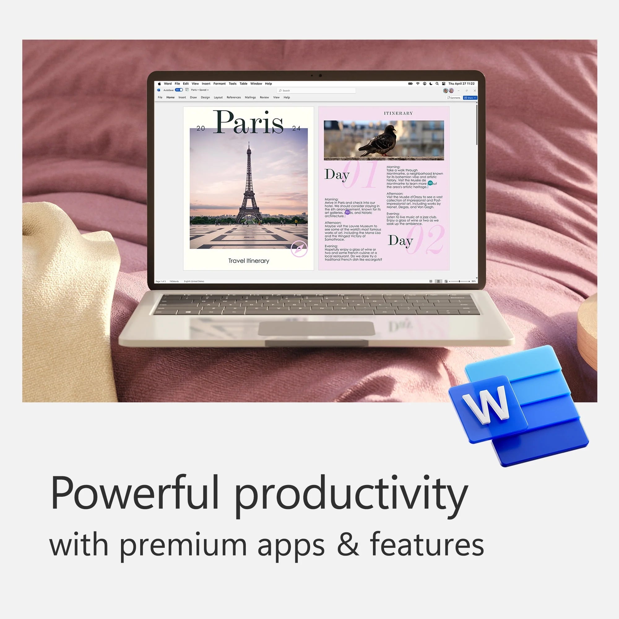 Microsoft 365 Personal 12-Month Subscription, 1 Person, PC/Mac Download S340