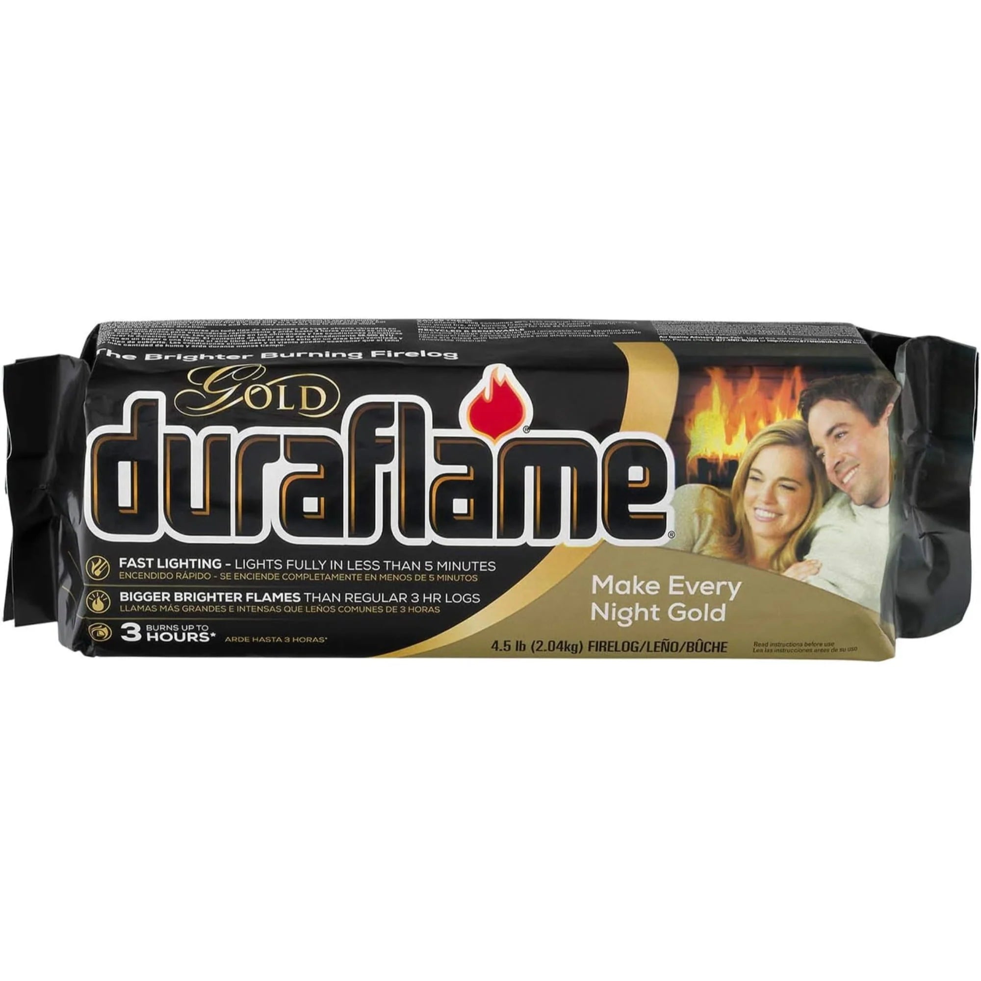 Duraflame Gold Ultra Premium Firelogs 4.5 lb, 6-Pack D540