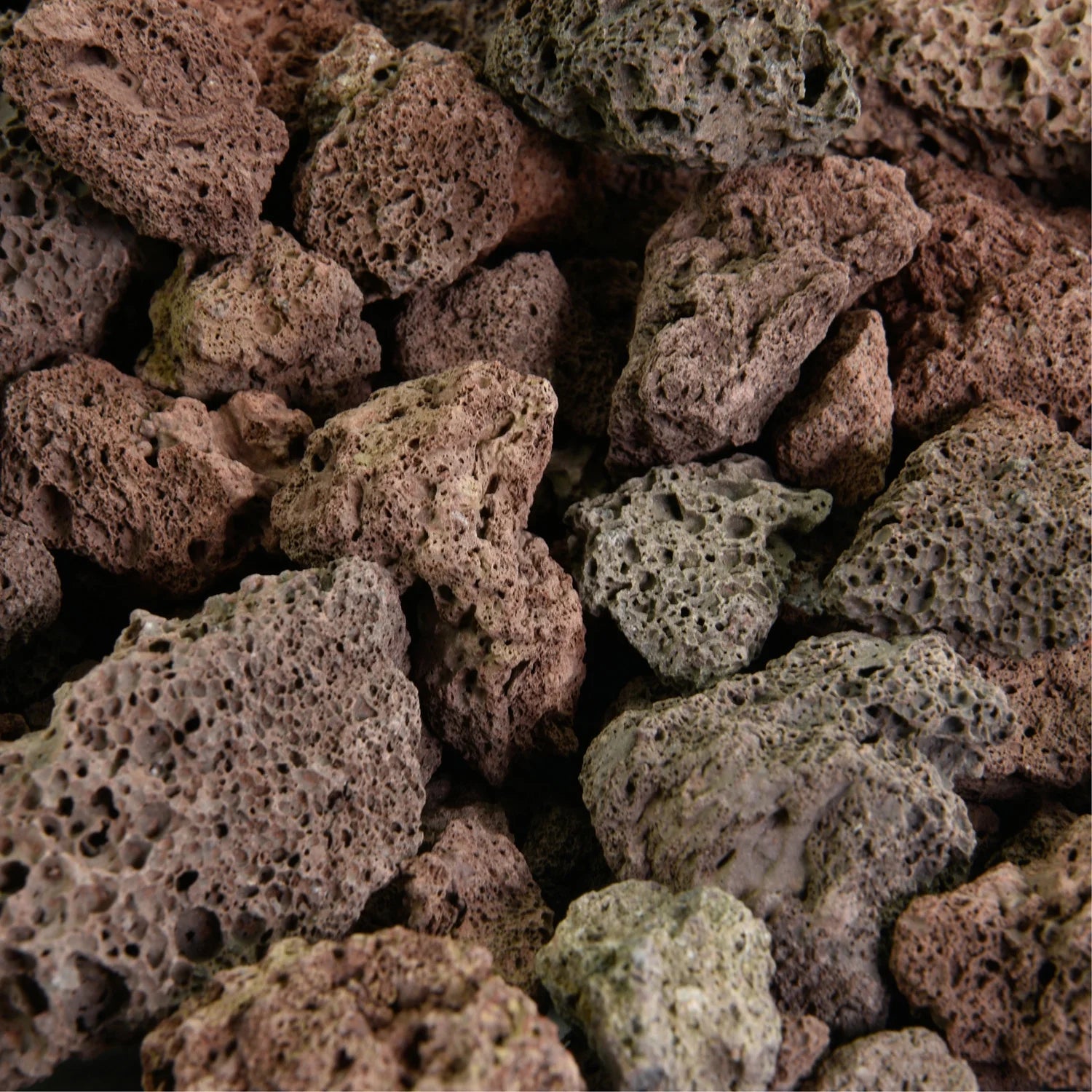 Red Lava Rock 3/4" for Fire Pits & Fireplaces, 10 Pounds I274747