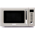 Haden Modern 700-Watt .7 Cubic Foot Microwave with Settings and Timer in Putty Beige 75030