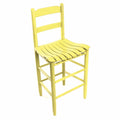 Dixie Seating Co. Beach Mountain 24 in. Slat Seat Counter Stool
