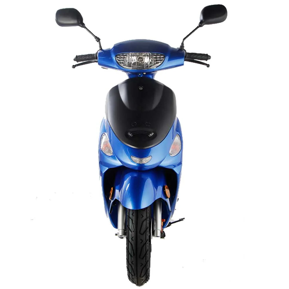 HHH 49cc Gas Automatic Scooter Moped MP50-02 with Trunk Sporty Pink C526989
