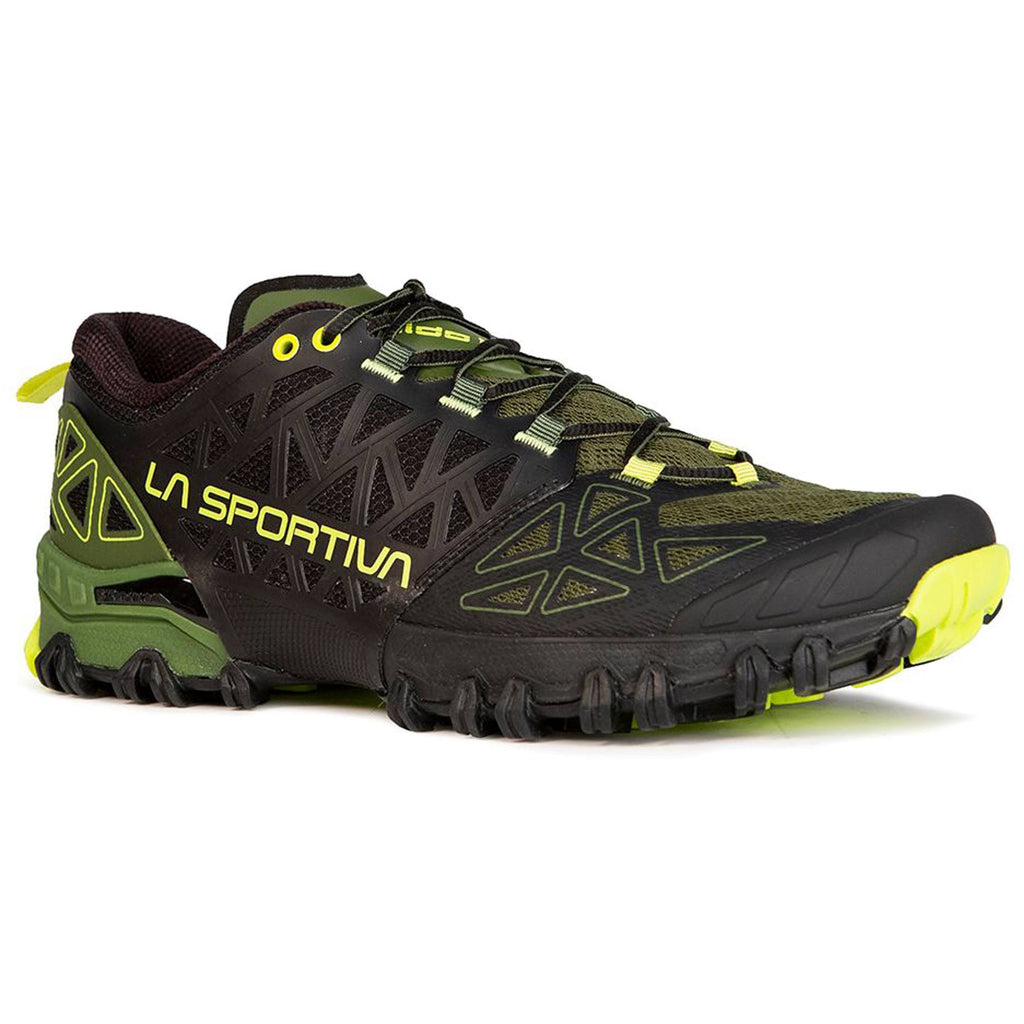 La Sportiva Bushido II, Olive / Neon / 47.5