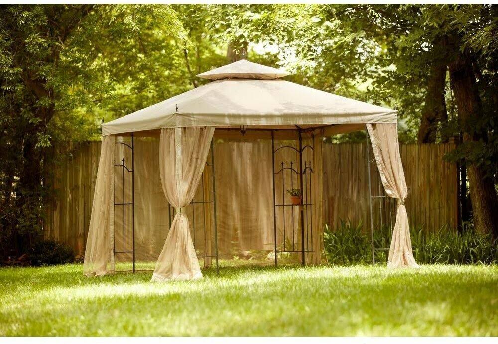 Hampton Bay 10 ft. x 10 ft. Arrow Gazebo W46771