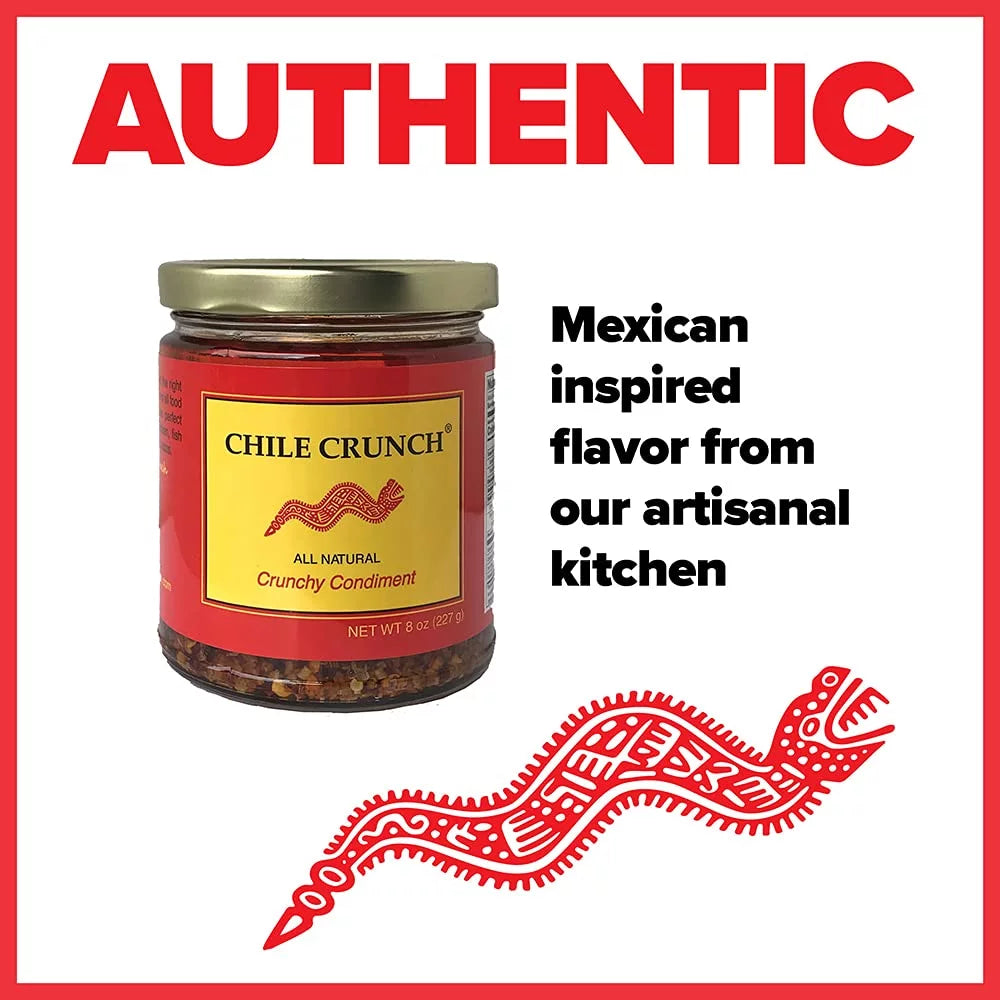 Chile Crunch All Natural Spicy Condiment, 1 Jar B68754