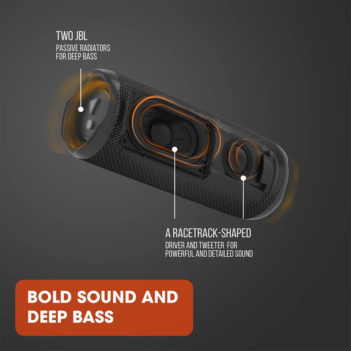 JBL Flip 6 Portable Waterproof Speaker Black P555