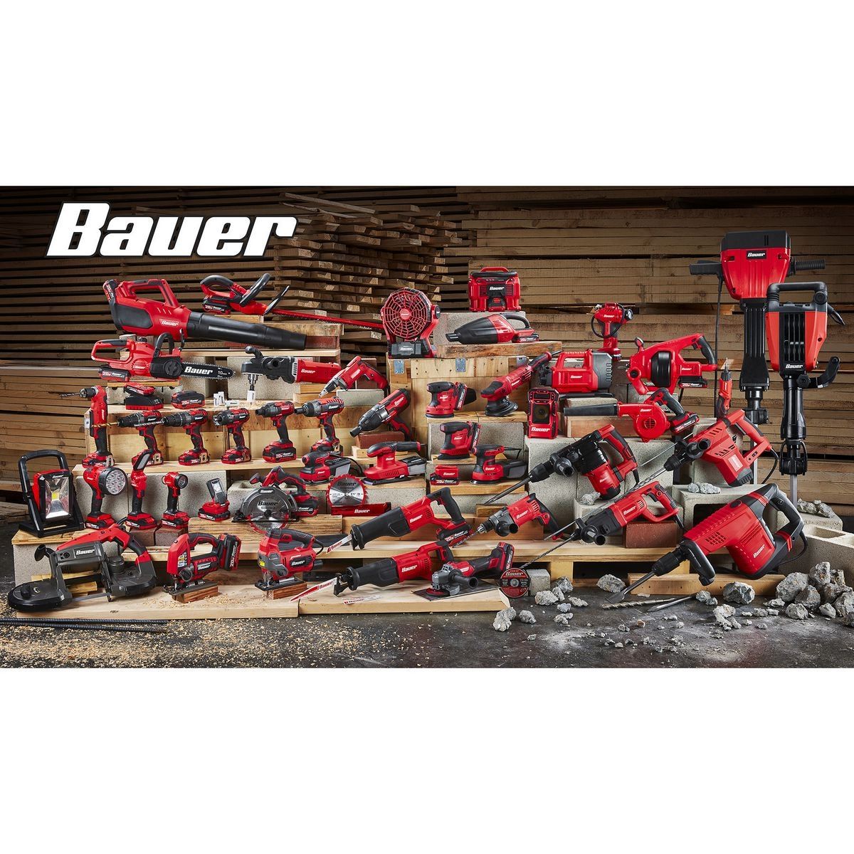 BAUER 2 in. Impact Rated Security Bit Set, 33-Piece M67527