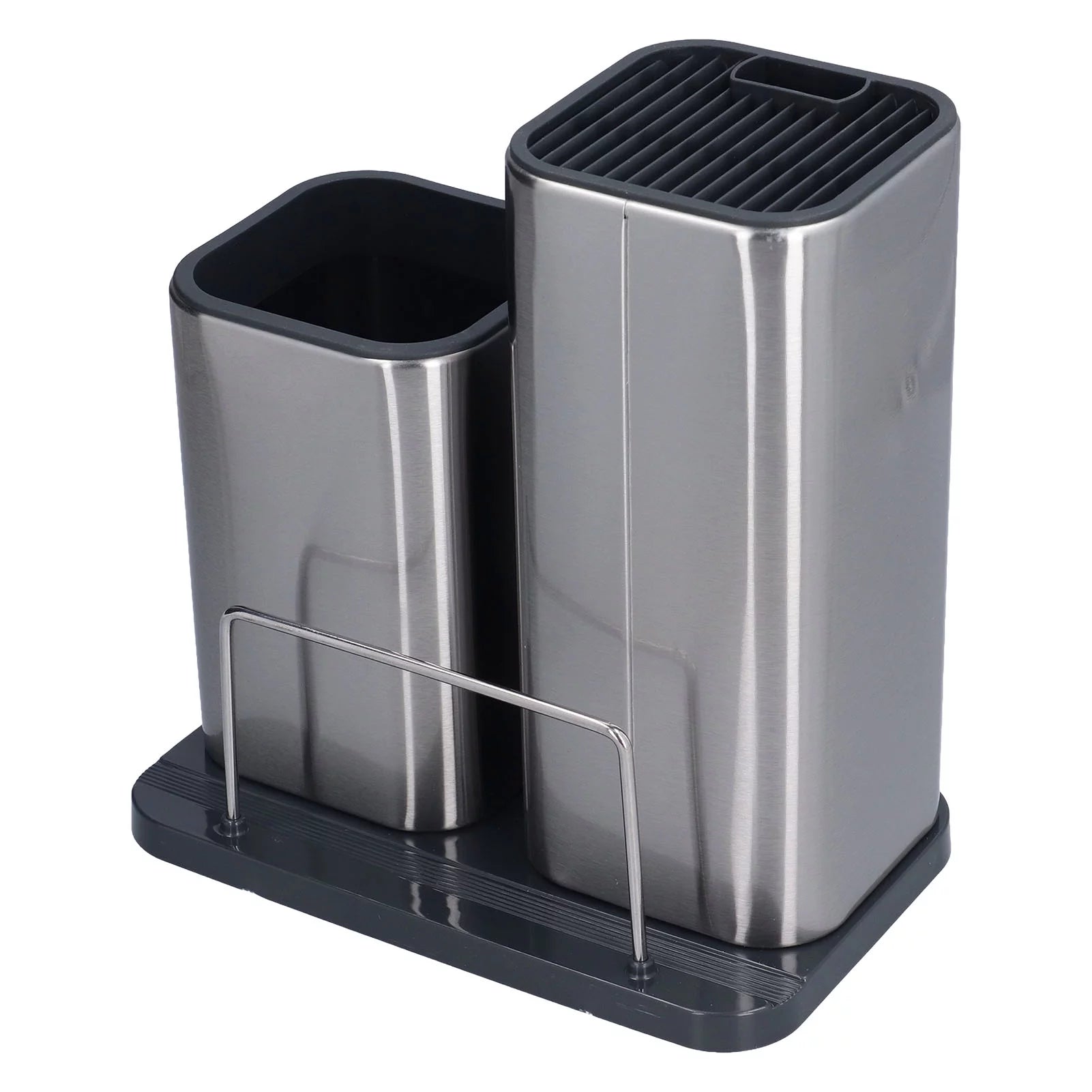 Stainless Steel Knife Holder Organizer for Kitchen Knives and Scissors C809
