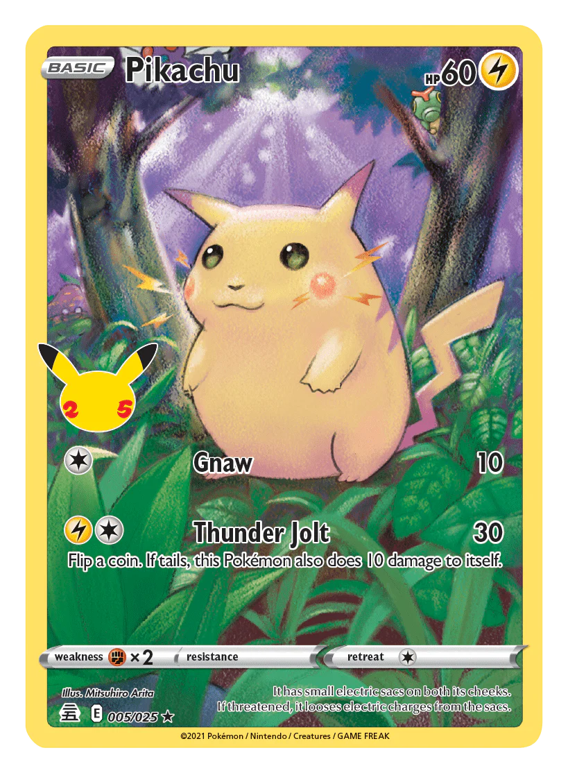 Pokémon TCG 25th Anniversary Celebrations Elite Trainer Box W223994